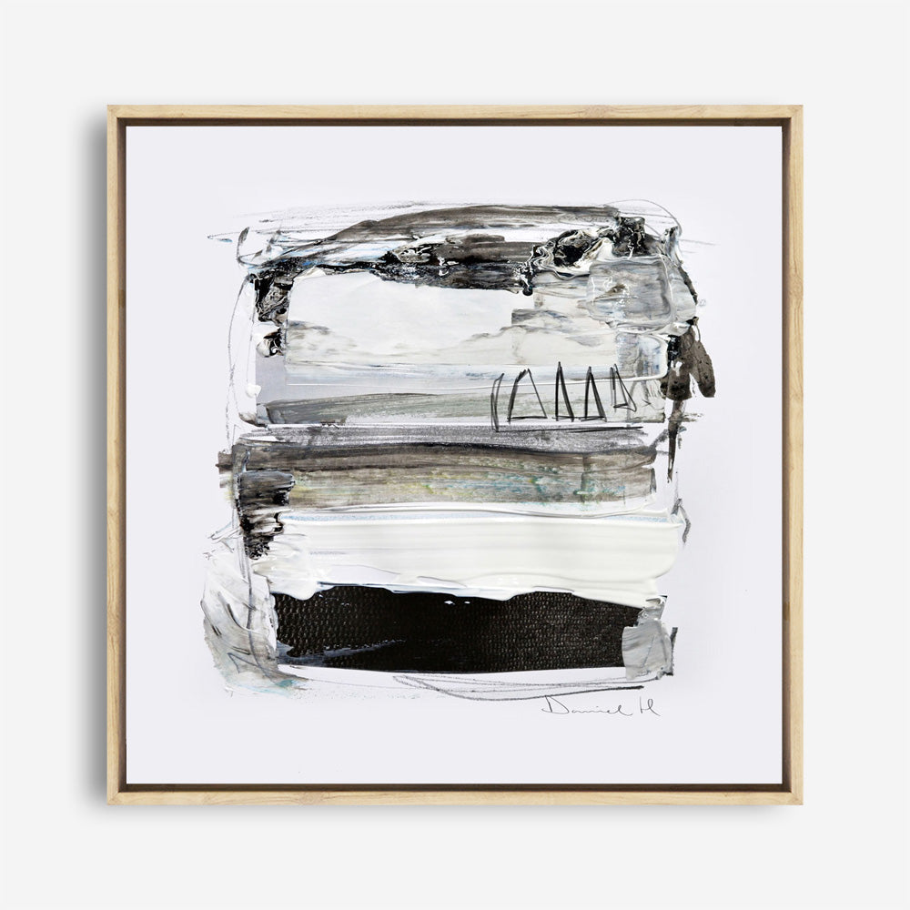 Shop Neutral Tones (Square) Canvas Print a painted abstract themed framed canvas wall art print from The Print Emporium artwork collection - Buy Australian made fine art painting style stretched canvas prints for the home and your interior decor space, TPE-DH-299-CA-40X40-NF