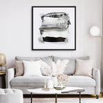 Shop Neutral Tones (Square) Canvas Print a painted abstract themed framed canvas wall art print from The Print Emporium artwork collection - Buy Australian made fine art painting style stretched canvas prints for the home and your interior decor space, TPE-DH-299-CA-40X40-NF