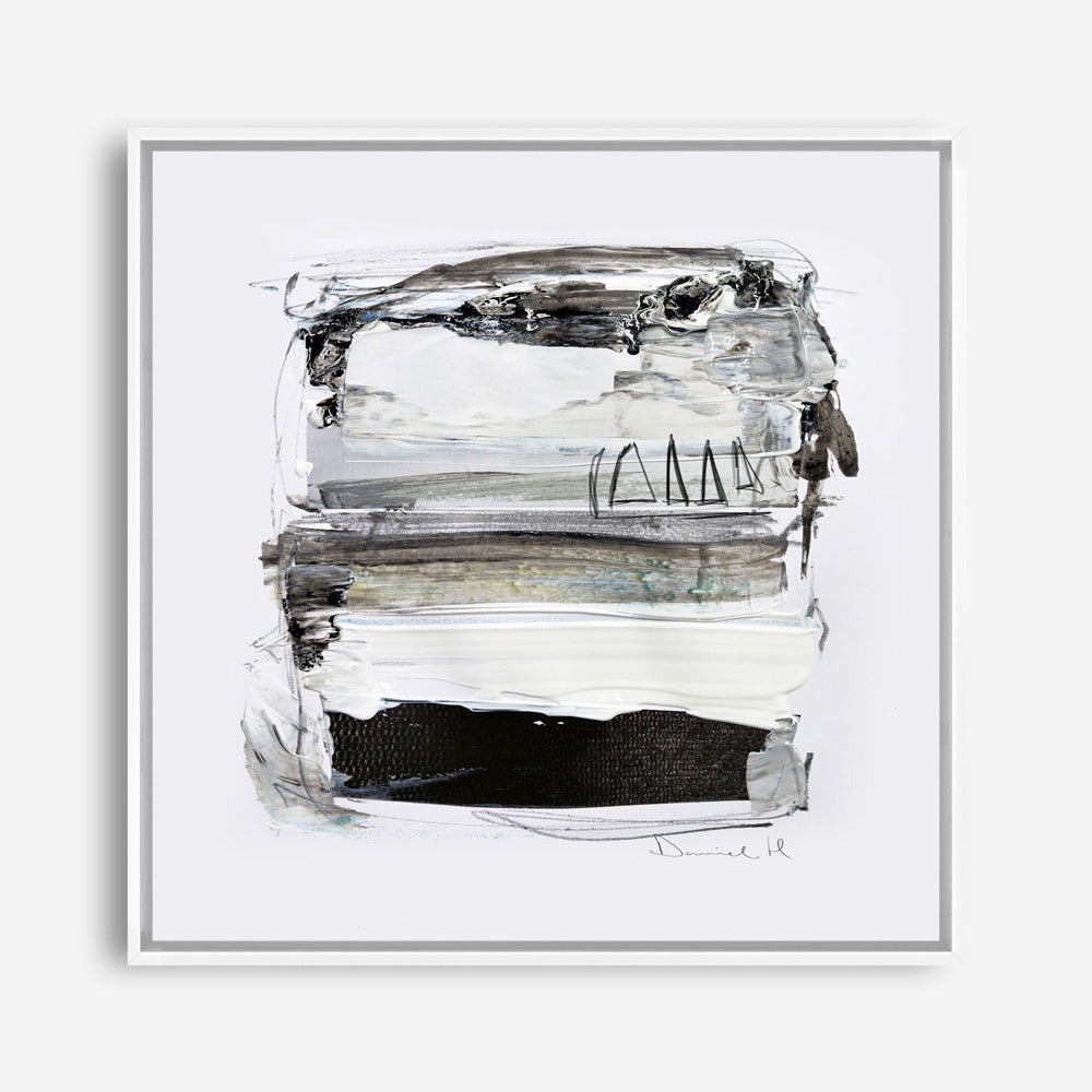 Shop Neutral Tones (Square) Canvas Print a painted abstract themed framed canvas wall art print from The Print Emporium artwork collection - Buy Australian made fine art painting style stretched canvas prints for the home and your interior decor space, TPE-DH-299-CA-40X40-NF