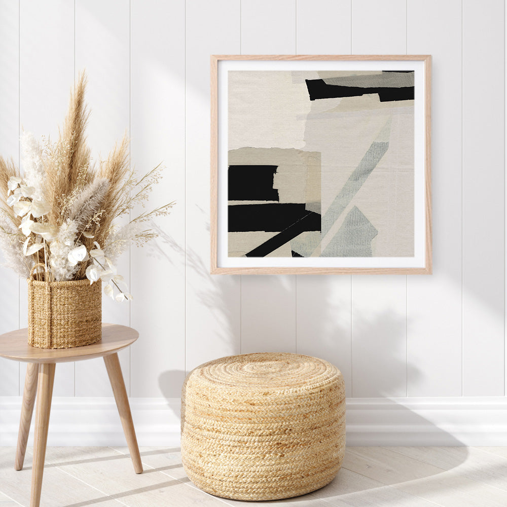 Shop Neutrals (Square) Art Print a painted abstract themed wall art print from The Print Emporium wall artwork collection - Buy Australian made fine art painting style poster and framed prints for the home and your interior decor room, TPE-DH-301-AP