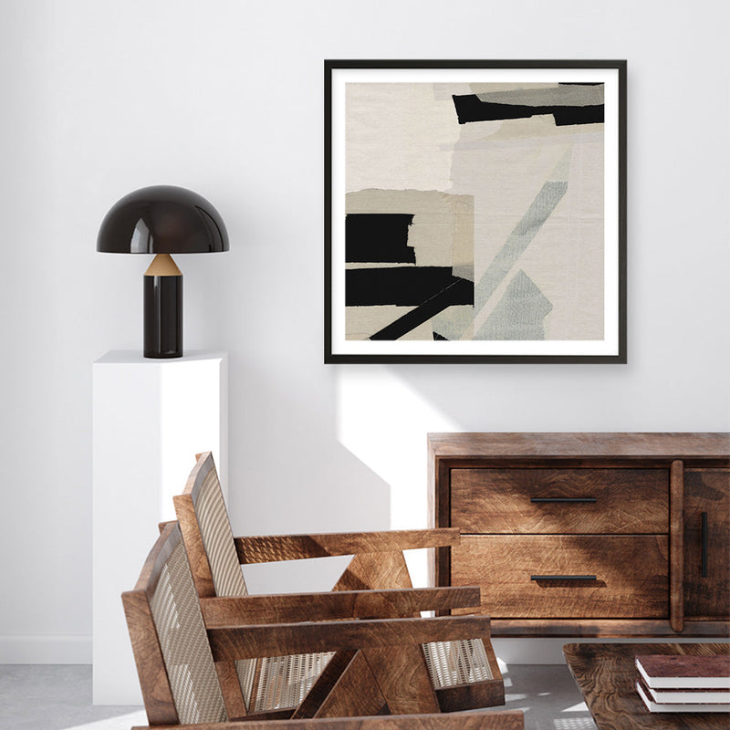 Shop Neutrals (Square) Art Print a painted abstract themed wall art print from The Print Emporium wall artwork collection - Buy Australian made fine art painting style poster and framed prints for the home and your interior decor room, TPE-DH-301-AP