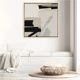 Shop Neutrals (Square) Canvas Print a painted abstract themed framed canvas wall art print from The Print Emporium artwork collection - Buy Australian made fine art painting style stretched canvas prints for the home and your interior decor space, TPE-DH-301-CA-40X40-NF
