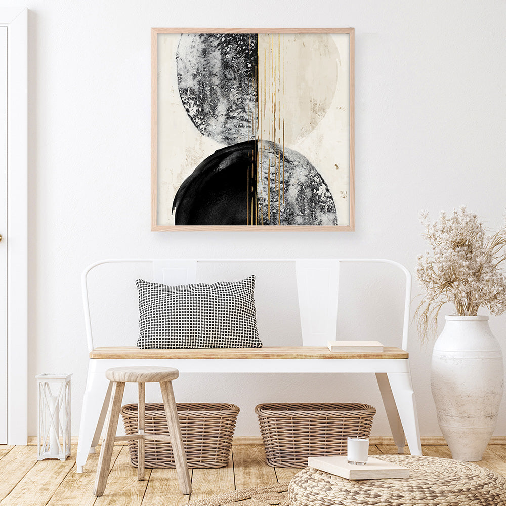 Shop New Balance I (Square) Art Print a painted abstract themed wall art print from The Print Emporium wall artwork collection - Buy Australian made fine art painting style poster and framed prints for the home and your interior decor room, TPE-PC-EW465-AP