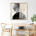 Shop New Balance I (Square) Canvas Print a painted abstract themed framed canvas wall art print from The Print Emporium artwork collection - Buy Australian made fine art painting style stretched canvas prints for the home and your interior decor space, TPE-PC-EW465-CA-40X40-NF