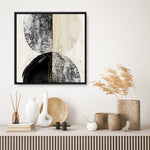 Shop New Balance I (Square) Canvas Print a painted abstract themed framed canvas wall art print from The Print Emporium artwork collection - Buy Australian made fine art painting style stretched canvas prints for the home and your interior decor space, TPE-PC-EW465-CA-40X40-NF