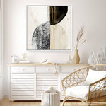 Shop New Balance II (Square) Canvas Print a painted abstract themed framed canvas wall art print from The Print Emporium artwork collection - Buy Australian made fine art painting style stretched canvas prints for the home and your interior decor space, TPE-PC-EW466-CA-40X40-NF