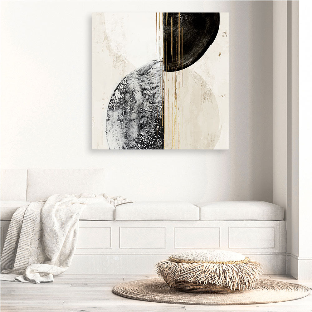 Shop New Balance II (Square) Canvas Print a painted abstract themed framed canvas wall art print from The Print Emporium artwork collection - Buy Australian made fine art painting style stretched canvas prints for the home and your interior decor space, TPE-PC-EW466-CA-40X40-NF