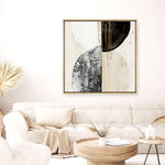 Shop New Balance II (Square) Canvas Print a painted abstract themed framed canvas wall art print from The Print Emporium artwork collection - Buy Australian made fine art painting style stretched canvas prints for the home and your interior decor space, TPE-PC-EW466-CA-40X40-NF