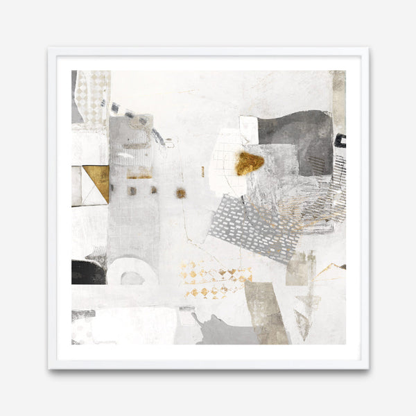 Shop New Bridge (Square) Art Print a painted abstract themed wall art print from The Print Emporium wall artwork collection - Buy Australian made fine art painting style poster and framed prints for the home and your interior decor room, TPE-PC-AH002-AP