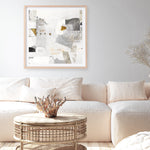 Shop New Bridge (Square) Art Print a painted abstract themed wall art print from The Print Emporium wall artwork collection - Buy Australian made fine art painting style poster and framed prints for the home and your interior decor room, TPE-PC-AH002-AP