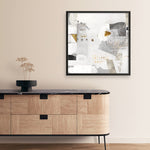 Shop New Bridge (Square) Art Print a painted abstract themed wall art print from The Print Emporium wall artwork collection - Buy Australian made fine art painting style poster and framed prints for the home and your interior decor room, TPE-PC-AH002-AP