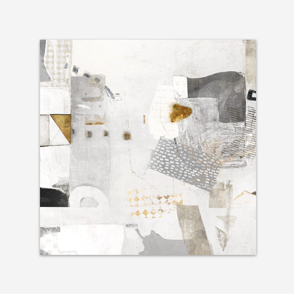 Shop New Bridge (Square) Art Print a painted abstract themed wall art print from The Print Emporium wall artwork collection - Buy Australian made fine art painting style poster and framed prints for the home and your interior decor room, TPE-PC-AH002-AP