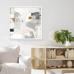 Shop New Bridge (Square) Art Print a painted abstract themed wall art print from The Print Emporium wall artwork collection - Buy Australian made fine art painting style poster and framed prints for the home and your interior decor room, TPE-PC-AH002-AP