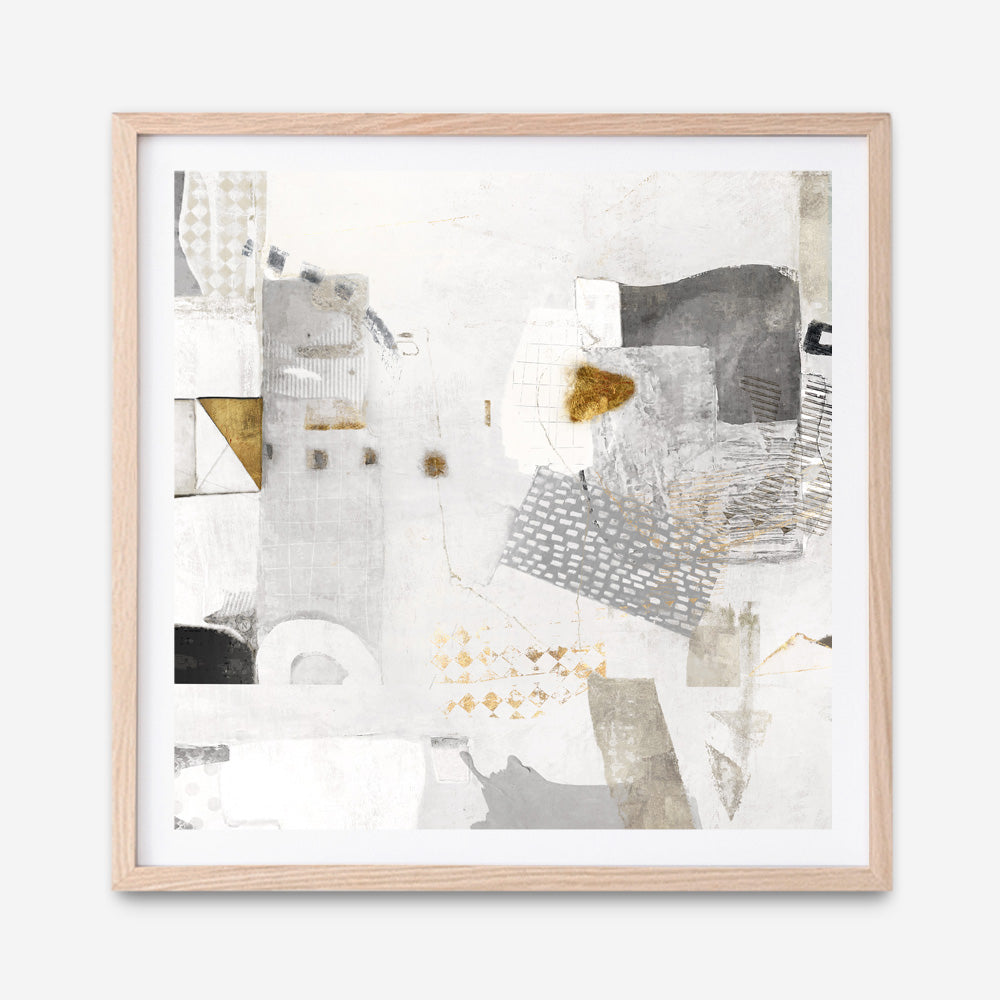 Shop New Bridge (Square) Art Print a painted abstract themed wall art print from The Print Emporium wall artwork collection - Buy Australian made fine art painting style poster and framed prints for the home and your interior decor room, TPE-PC-AH002-AP