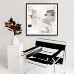 Shop New Bridge (Square) Art Print a painted abstract themed wall art print from The Print Emporium wall artwork collection - Buy Australian made fine art painting style poster and framed prints for the home and your interior decor room, TPE-PC-AH002-AP