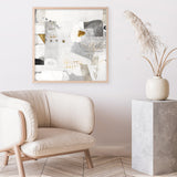 Shop New Bridge (Square) Art Print a painted abstract themed wall art print from The Print Emporium wall artwork collection - Buy Australian made fine art painting style poster and framed prints for the home and your interior decor room, TPE-PC-AH002-AP