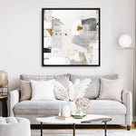 Shop New Bridge (Square) Canvas Print a painted abstract themed framed canvas wall art print from The Print Emporium artwork collection - Buy Australian made fine art painting style stretched canvas prints for the home and your interior decor space, TPE-PC-AH002-CA-40X40-NF