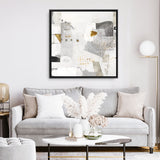 Shop New Bridge (Square) Canvas Print a painted abstract themed framed canvas wall art print from The Print Emporium artwork collection - Buy Australian made fine art painting style stretched canvas prints for the home and your interior decor space, TPE-PC-AH002-CA-40X40-NF