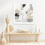 Shop New Connections (Square) Art Print a painted abstract themed wall art print from The Print Emporium wall artwork collection - Buy Australian made fine art painting style poster and framed prints for the home and your interior decor room, TPE-PC-AH003-AP