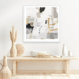 Shop New Connections (Square) Art Print a painted abstract themed wall art print from The Print Emporium wall artwork collection - Buy Australian made fine art painting style poster and framed prints for the home and your interior decor room, TPE-PC-AH003-AP