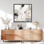 Shop New Connections (Square) Art Print a painted abstract themed wall art print from The Print Emporium wall artwork collection - Buy Australian made fine art painting style poster and framed prints for the home and your interior decor room, TPE-PC-AH003-AP