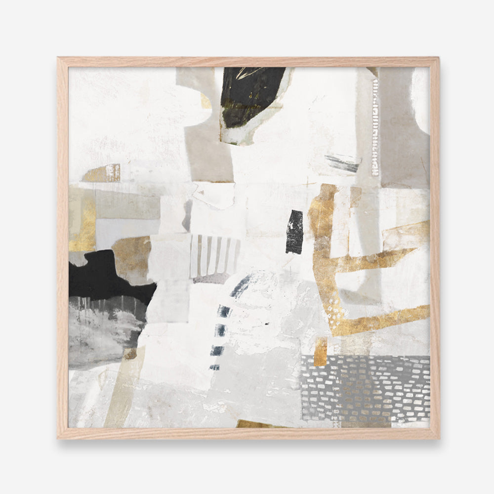 Shop New Connections (Square) Art Print a painted abstract themed wall art print from The Print Emporium wall artwork collection - Buy Australian made fine art painting style poster and framed prints for the home and your interior decor room, TPE-PC-AH003-AP