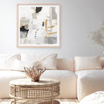 Shop New Connections (Square) Art Print a painted abstract themed wall art print from The Print Emporium wall artwork collection - Buy Australian made fine art painting style poster and framed prints for the home and your interior decor room, TPE-PC-AH003-AP