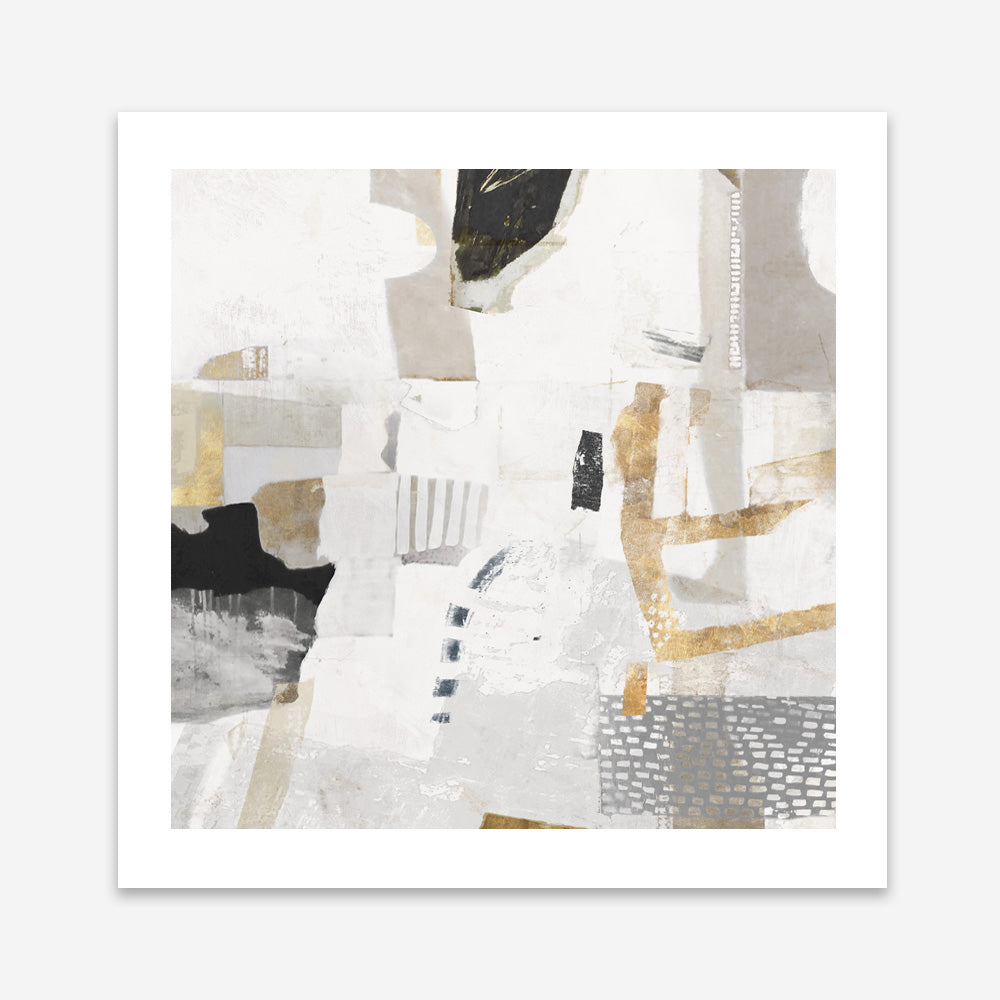 Shop New Connections (Square) Art Print a painted abstract themed wall art print from The Print Emporium wall artwork collection - Buy Australian made fine art painting style poster and framed prints for the home and your interior decor room, TPE-PC-AH003-AP
