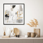 Shop New Connections (Square) Art Print a painted abstract themed wall art print from The Print Emporium wall artwork collection - Buy Australian made fine art painting style poster and framed prints for the home and your interior decor room, TPE-PC-AH003-AP