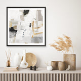 Shop New Connections (Square) Art Print a painted abstract themed wall art print from The Print Emporium wall artwork collection - Buy Australian made fine art painting style poster and framed prints for the home and your interior decor room, TPE-PC-AH003-AP