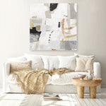 Shop New Connections (Square) Canvas Print a painted abstract themed framed canvas wall art print from The Print Emporium artwork collection - Buy Australian made fine art painting style stretched canvas prints for the home and your interior decor space, TPE-PC-AH003-CA-40X40-NF