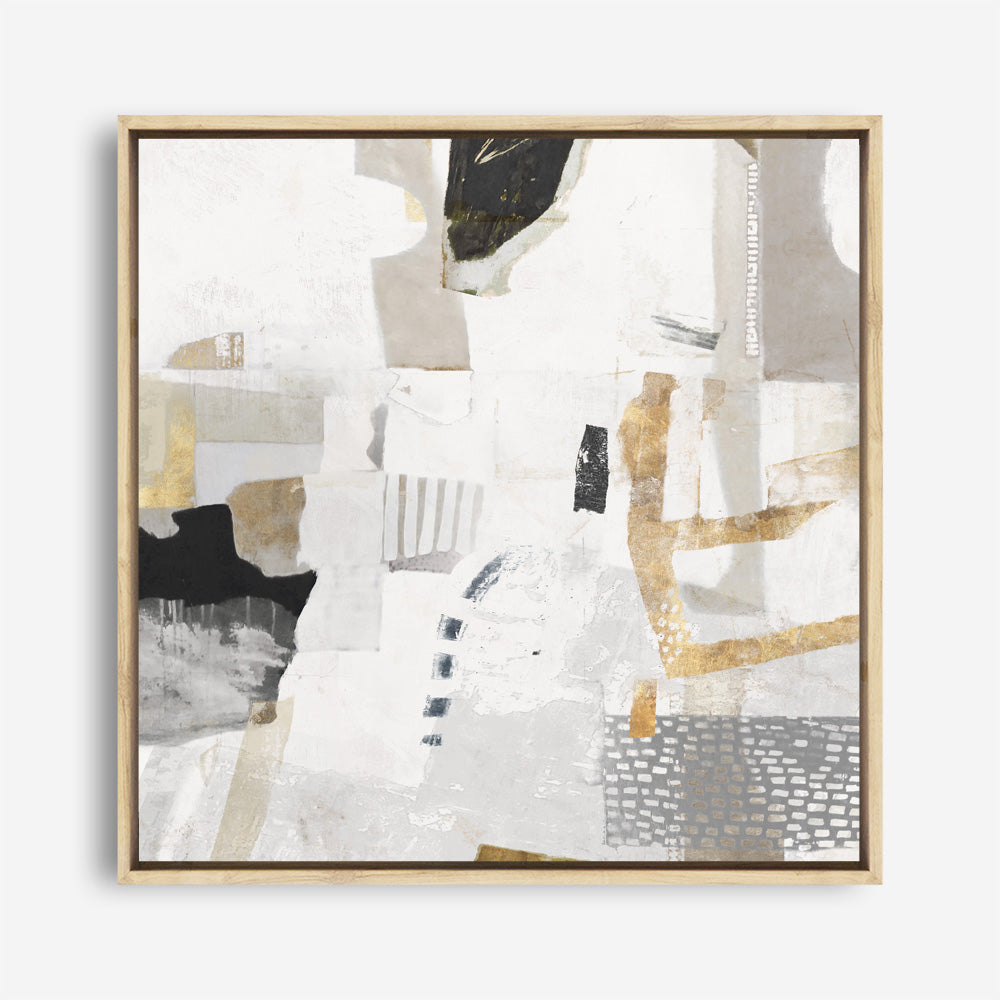 Shop New Connections (Square) Canvas Print a painted abstract themed framed canvas wall art print from The Print Emporium artwork collection - Buy Australian made fine art painting style stretched canvas prints for the home and your interior decor space, TPE-PC-AH003-CA-40X40-NF