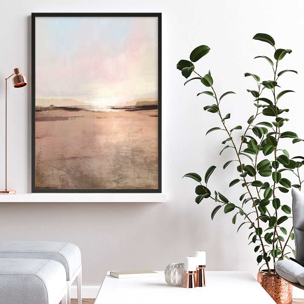 Shop New Dawn Art Print a painted abstract themed wall art print from The Print Emporium wall artwork collection - Buy Australian made fine art painting style poster and framed prints for the home and your interior decor room, TPE-DH-108-AP
