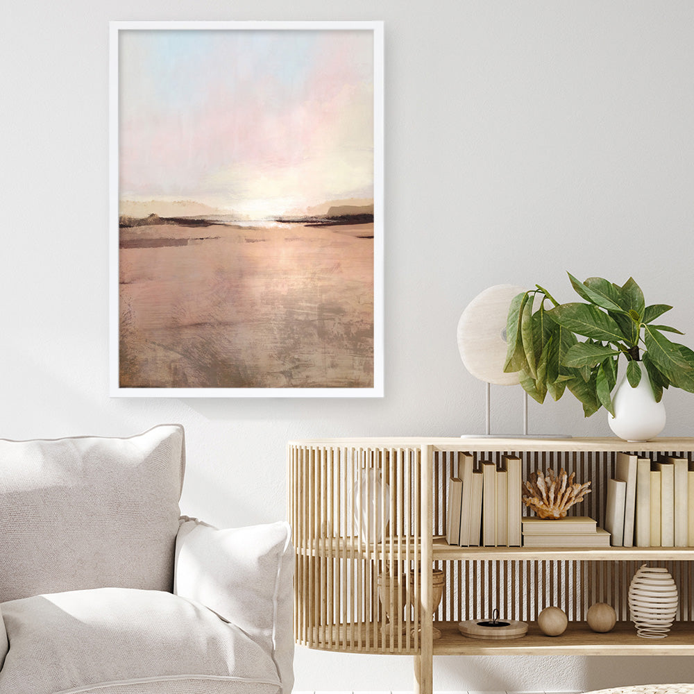 Shop New Dawn Art Print a painted abstract themed wall art print from The Print Emporium wall artwork collection - Buy Australian made fine art painting style poster and framed prints for the home and your interior decor room, TPE-DH-108-AP