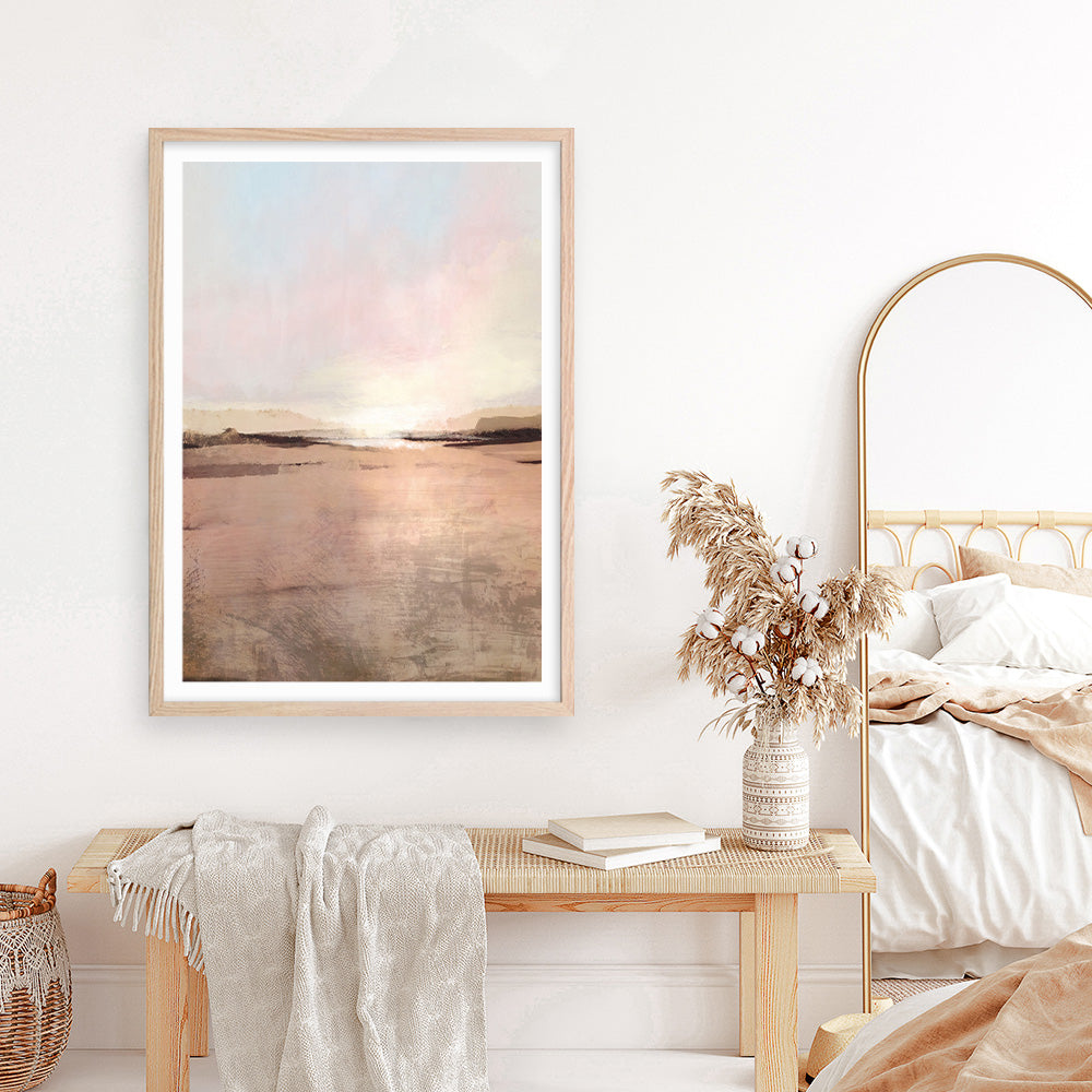 Shop New Dawn Art Print a painted abstract themed wall art print from The Print Emporium wall artwork collection - Buy Australian made fine art painting style poster and framed prints for the home and your interior decor room, TPE-DH-108-AP