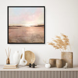 Shop New Dawn (Square) Canvas Print a painted abstract themed framed canvas wall art print from The Print Emporium artwork collection - Buy Australian made fine art painting style stretched canvas prints for the home and your interior decor space, TPE-DH-331-CA-40X40-NF
