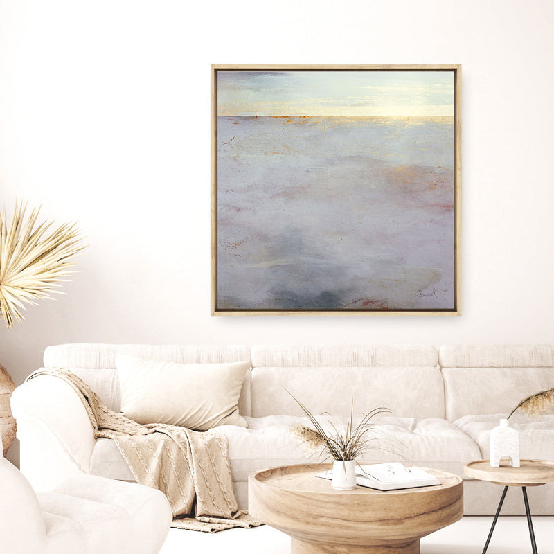 Shop New Day (Square) Canvas Print a painted abstract themed framed canvas wall art print from The Print Emporium artwork collection - Buy Australian made fine art painting style stretched canvas prints for the home and your interior decor space, TPE-DH-167-CA-40X40-NF