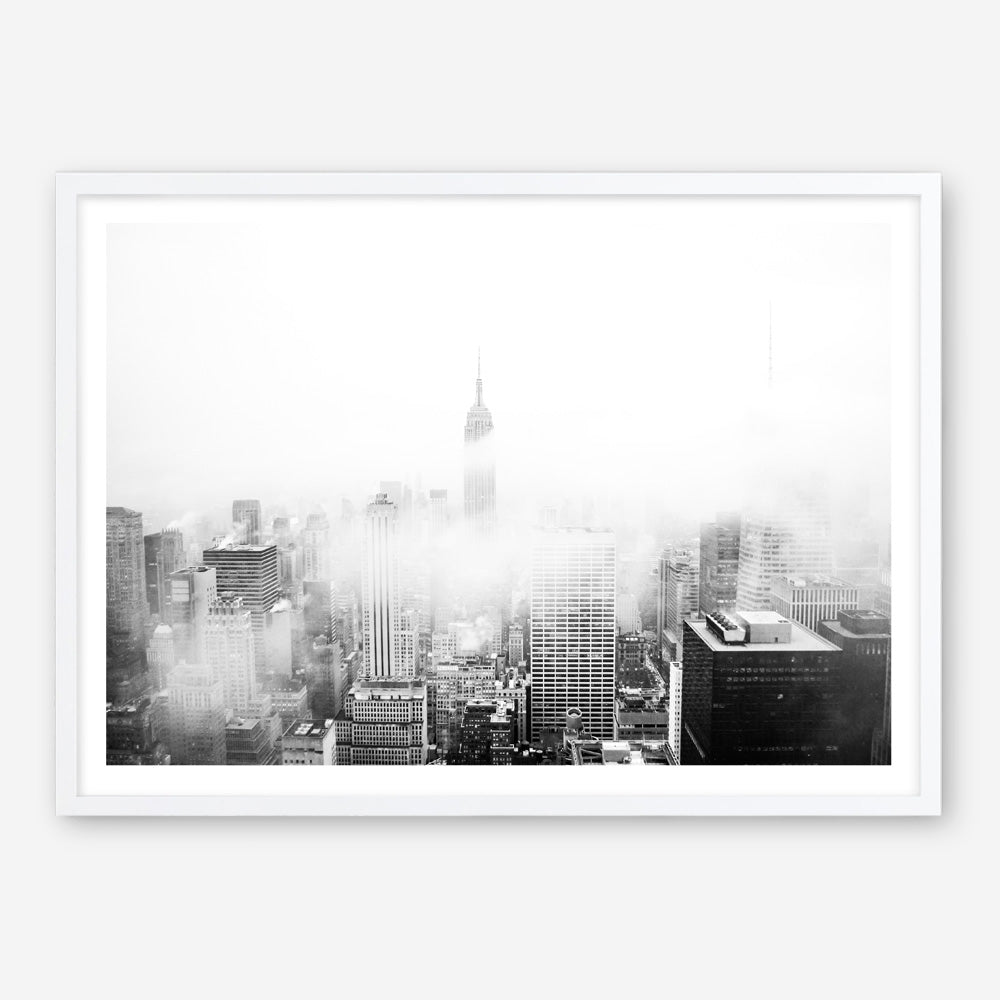 Shop New York Fog Photo Art Print a photography wall art print from The Print Emporium wall artwork collection - Buy Australian made fine art poster and framed prints for the home and your interior decor room, TPE-604-AP