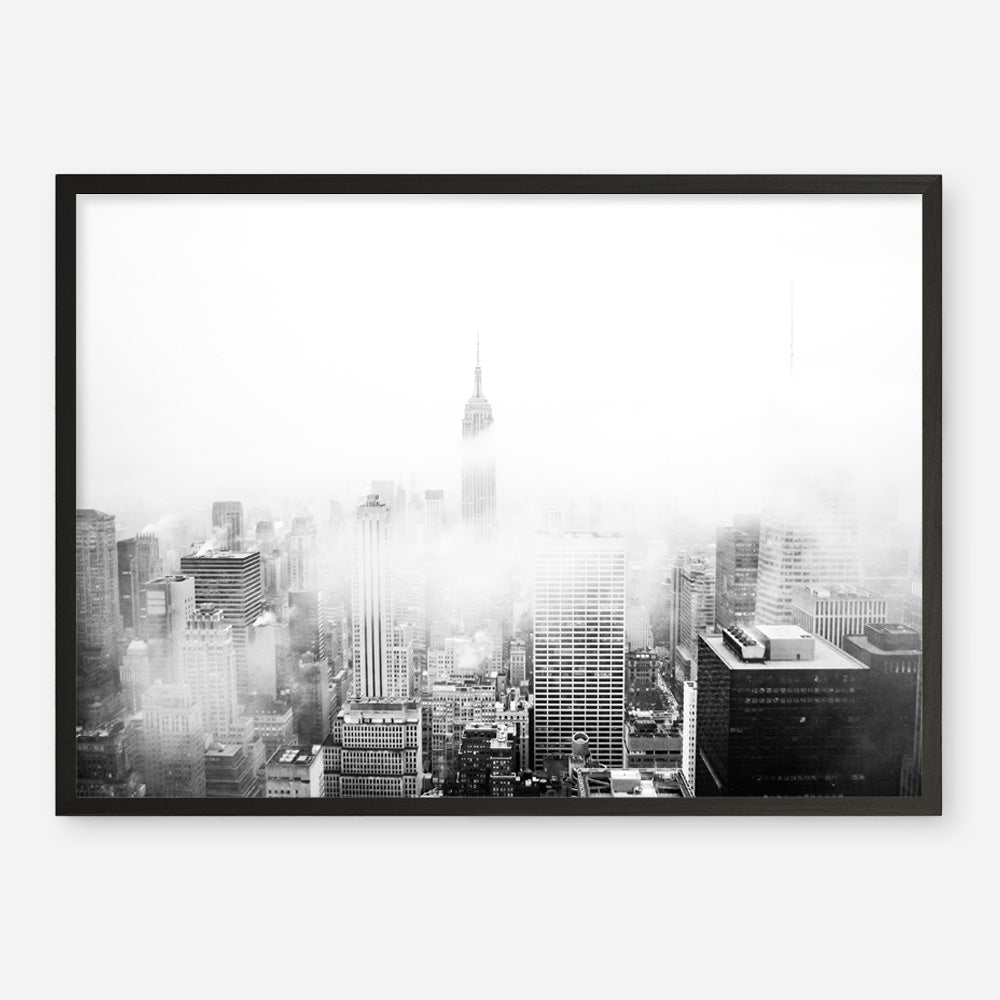 Shop New York Fog Photo Art Print a photography wall art print from The Print Emporium wall artwork collection - Buy Australian made fine art poster and framed prints for the home and your interior decor room, TPE-604-AP