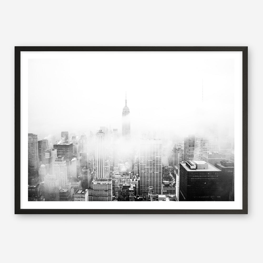 Shop New York Fog Photo Art Print a photography wall art print from The Print Emporium wall artwork collection - Buy Australian made fine art poster and framed prints for the home and your interior decor room, TPE-604-AP