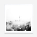 Shop New York Fog (Square) Photo Art Print a photography wall art print from The Print Emporium wall artwork collection - Buy Australian made fine art poster and framed prints for the home and your interior decor room, TPE-605-AP