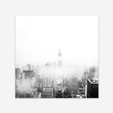 Shop New York Fog (Square) Photo Art Print a photography wall art print from The Print Emporium wall artwork collection - Buy Australian made fine art poster and framed prints for the home and your interior decor room, TPE-605-AP