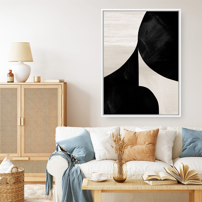 Shop Night Set 1 Canvas Print a painted abstract themed framed canvas wall art print from The Print Emporium artwork collection - Buy Australian made fine art painting style stretched canvas prints for the home and your interior decor space, TPE-DH-079-CA-35X46-NF