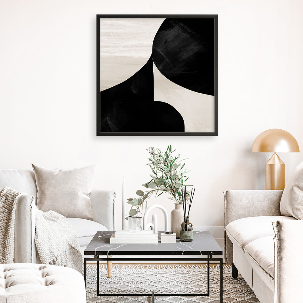 Shop Night Set 1 (Square) Art Print a painted abstract themed wall art print from The Print Emporium wall artwork collection - Buy Australian made fine art painting style poster and framed prints for the home and your interior decor room, TPE-DH-302-AP