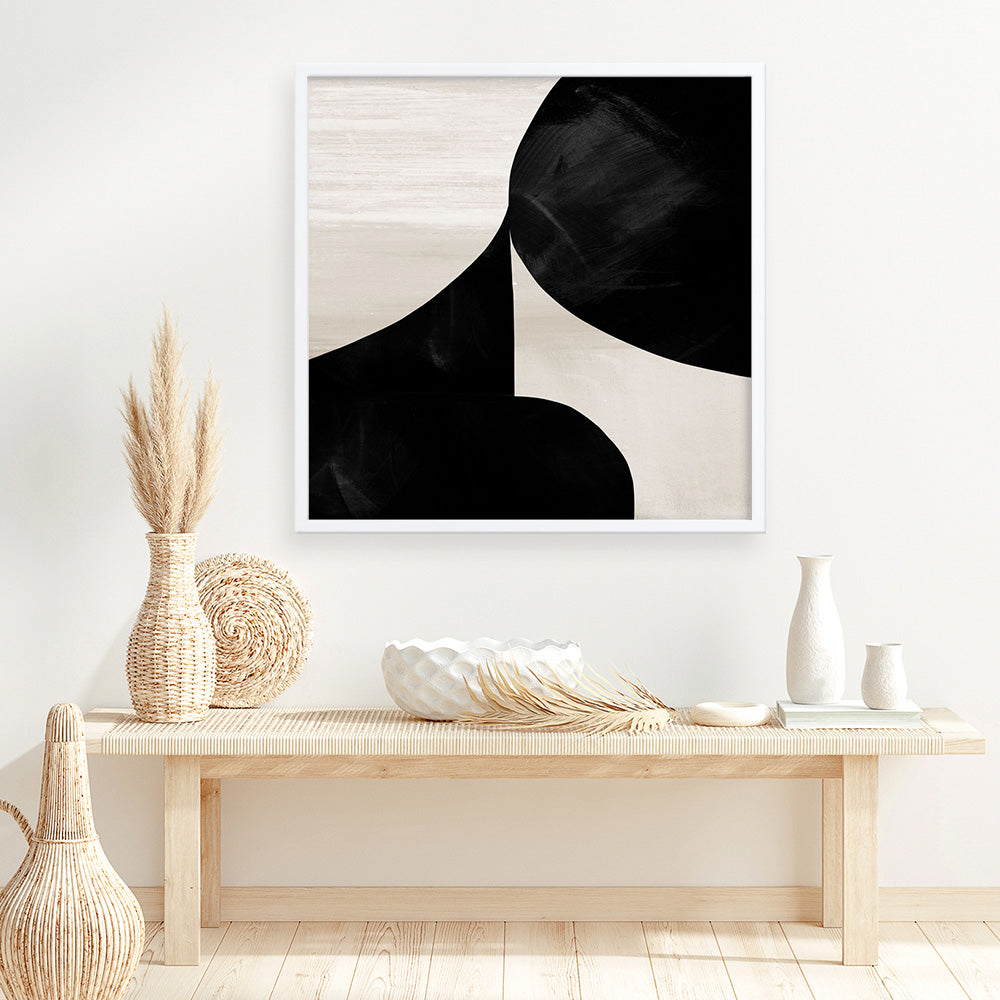 Shop Night Set 1 (Square) Art Print a painted abstract themed wall art print from The Print Emporium wall artwork collection - Buy Australian made fine art painting style poster and framed prints for the home and your interior decor room, TPE-DH-302-AP