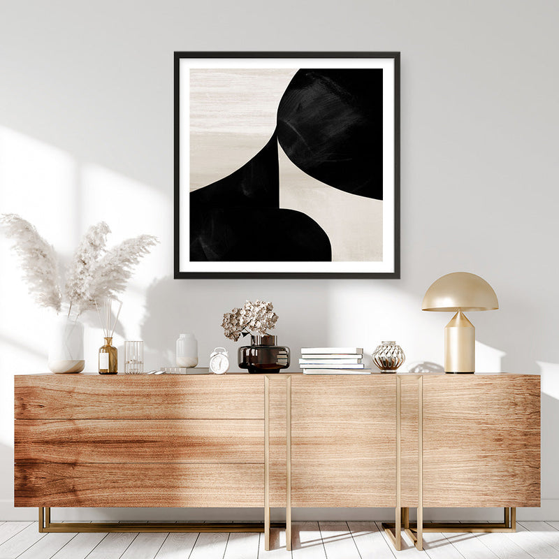 Shop Night Set 1 (Square) Art Print a painted abstract themed wall art print from The Print Emporium wall artwork collection - Buy Australian made fine art painting style poster and framed prints for the home and your interior decor room, TPE-DH-302-AP