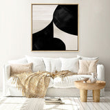 Shop Night Set 1 (Square) Canvas Print a painted abstract themed framed canvas wall art print from The Print Emporium artwork collection - Buy Australian made fine art painting style stretched canvas prints for the home and your interior decor space, TPE-DH-302-CA-40X40-NF