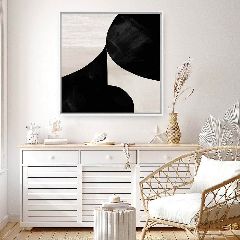 Shop Night Set 1 (Square) Canvas Print a painted abstract themed framed canvas wall art print from The Print Emporium artwork collection - Buy Australian made fine art painting style stretched canvas prints for the home and your interior decor space, TPE-DH-302-CA-40X40-NF