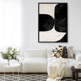 Shop Night Set 2 Canvas Print a painted abstract themed framed canvas wall art print from The Print Emporium artwork collection - Buy Australian made fine art painting style stretched canvas prints for the home and your interior decor space, TPE-DH-080-CA-35X46-NF