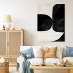 Shop Night Set 2 Canvas Print a painted abstract themed framed canvas wall art print from The Print Emporium artwork collection - Buy Australian made fine art painting style stretched canvas prints for the home and your interior decor space, TPE-DH-080-CA-35X46-NF